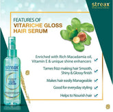 Streax Professional Vitariche Gloss Hair Serum (115 ml)